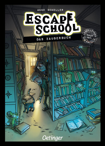 Buchcover von 'Escape School 1. Das Zauberbuch' - Taschenbuch von Anne Scheller