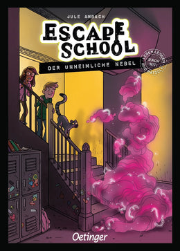 Buchcover von 'Escape School 2. Der unheimliche Nebel' - Gebundene Ausgabe von Jule Ambach