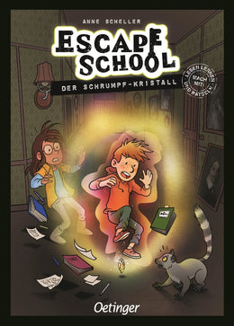 Buchcover von 'Escape School 3. Der Schrumpf-Kristall' - Taschenbuch von Anne Scheller