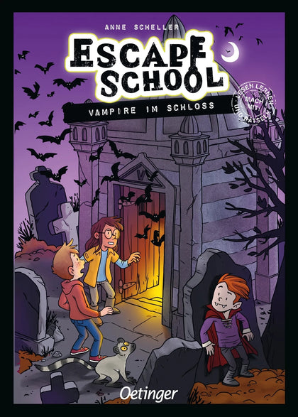 Buchcover von 'Escape School 5. Vampire im Schloss' - Gebundene Ausgabe von Anne Scheller