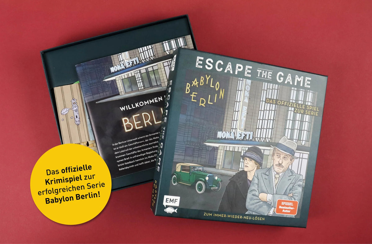 Escape the Game: Babylon Berlin – Das offizielle Spiel zur Serie! Ermittelt im Moka Efti! (Fall 1) – Ansicht