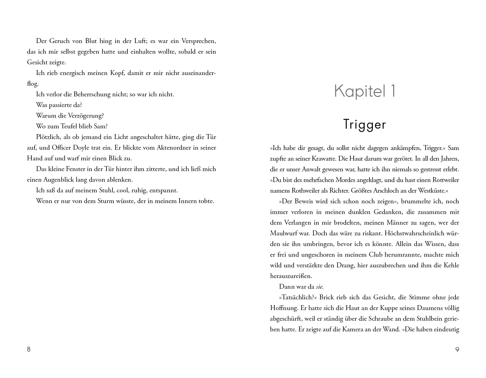 Innenansicht von 'Escape the Reaper' - Taschenbuch