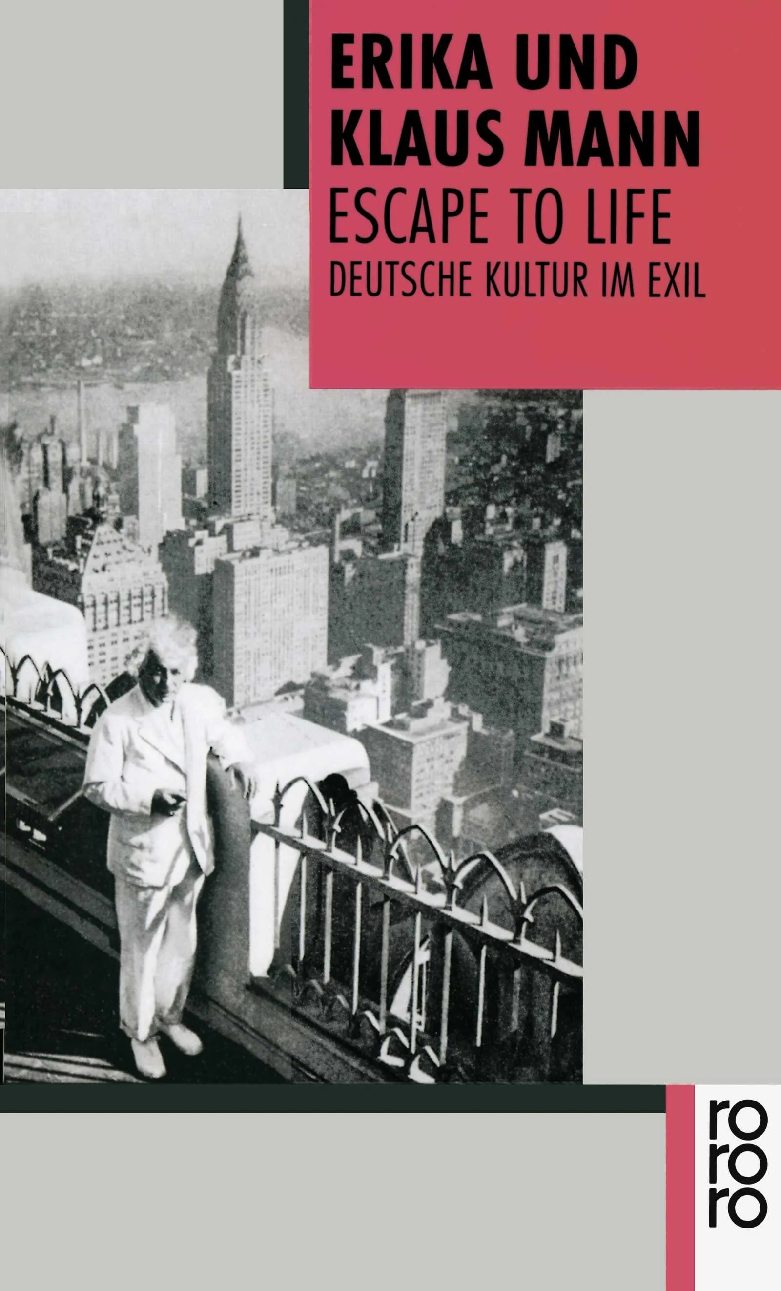 Buchcover von 'Escape to Life' - Taschenbuch von Erika Mann