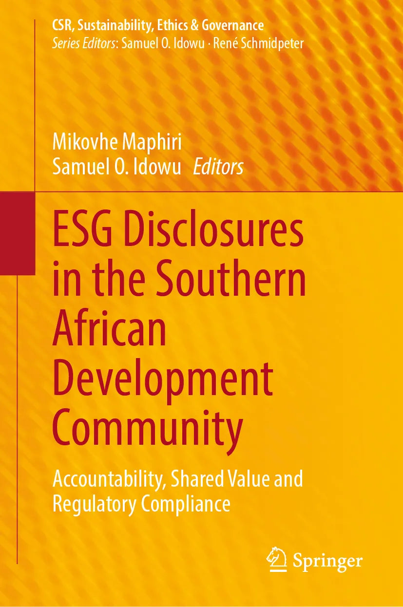 Cover: ESG Disclosures in the Southern African Development Community (E-Book)