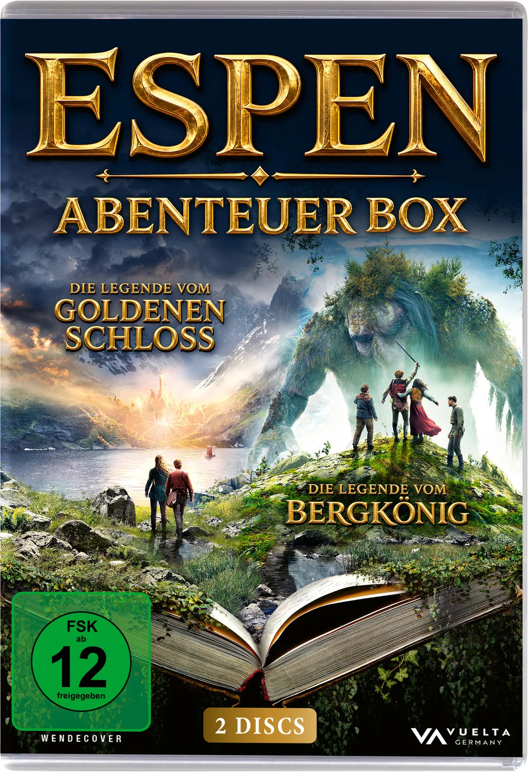 DVD-Cover: Espen Abenteuer Box. Regie: Mikkel Braenne Sandemose