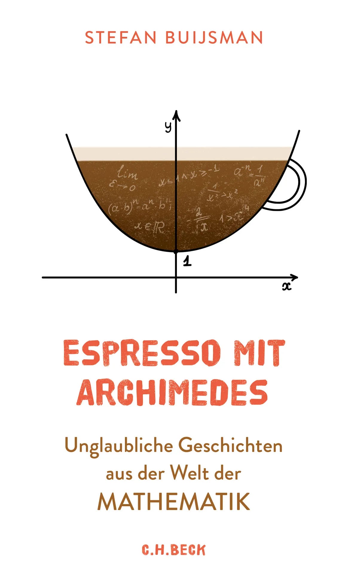 Buchcover von 'Espresso mit Archimedes' - Gebundene Ausgabe von Stefan Buijsman