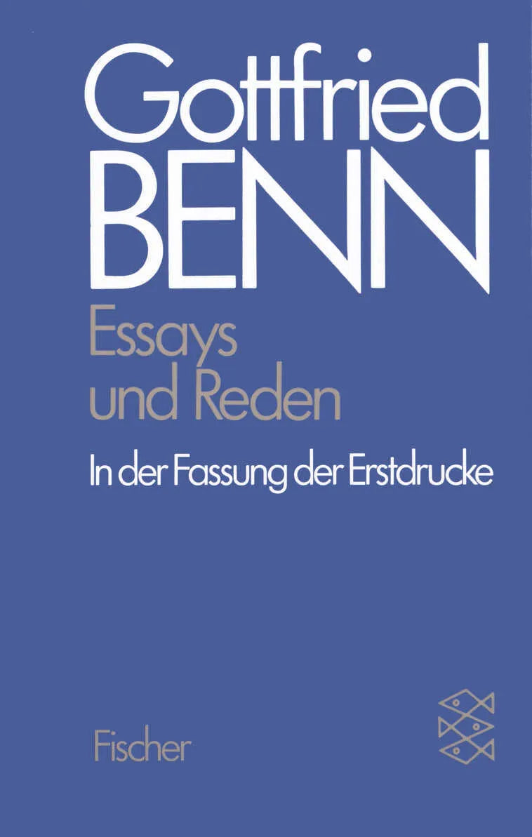 Buchcover von 'Essays und Reden' - Taschenbuch von Gottfried Benn