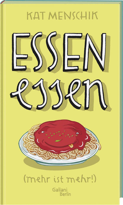 Buchcover von 'Essen essen' - Gebundene Ausgabe von Kat Menschik
