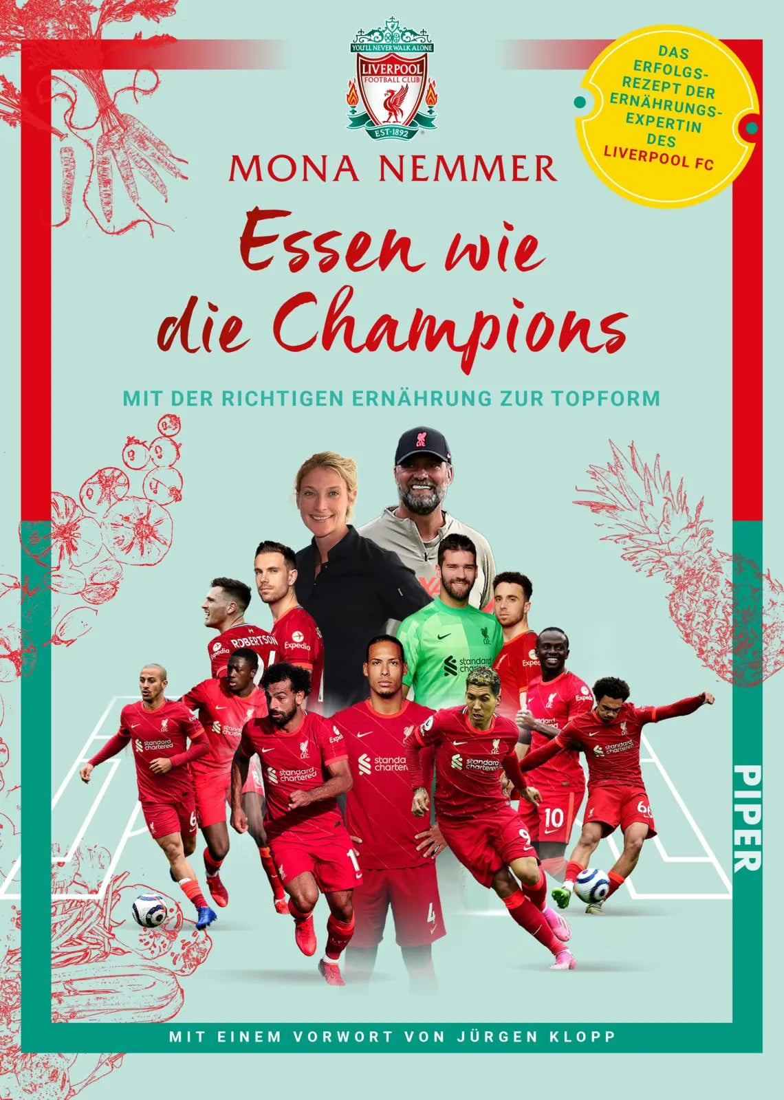 Buchcover von 'Essen wie die Champions' - Paperback von Mona Nemmer