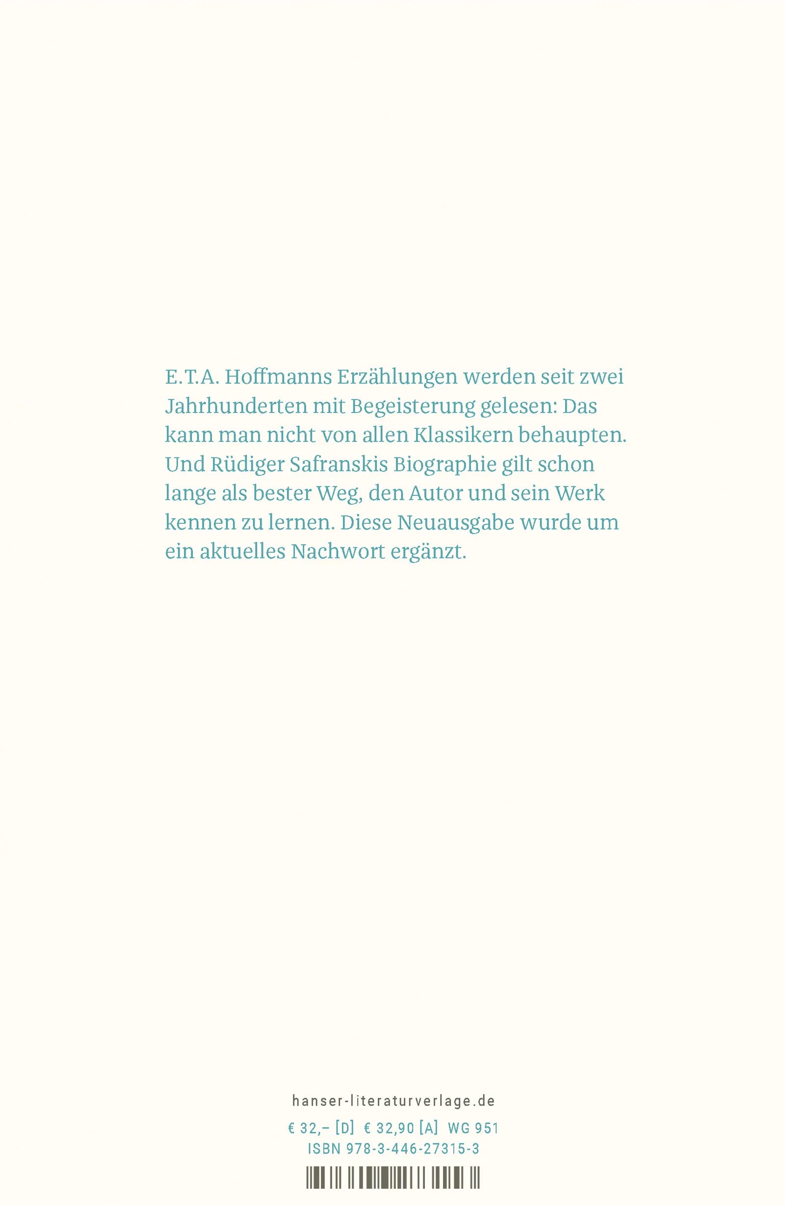 Abbildung von 'E.T.A. Hoffmann'