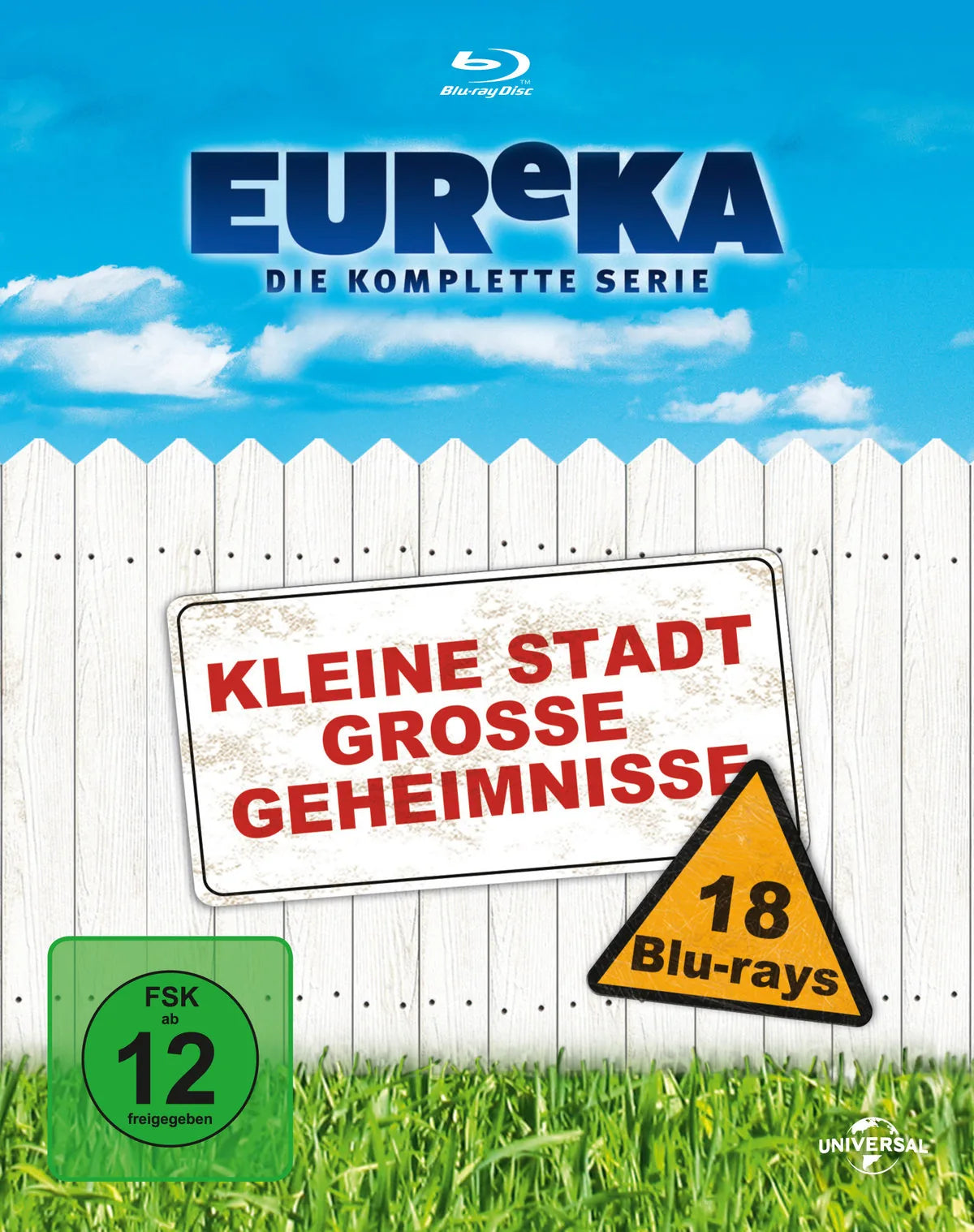 EUReKA - Gesamtbox  [18 DVDs] - Blu-ray Disc