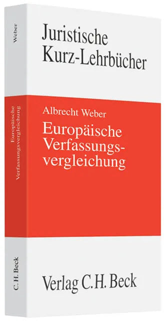 Buchcover von 'Europäische Verfassungsvergleichung' - Taschenbuch von Albrecht Weber