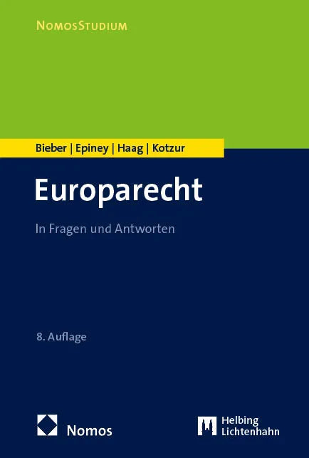 Cover: Europarecht (E-Book) von Roland Bieber
