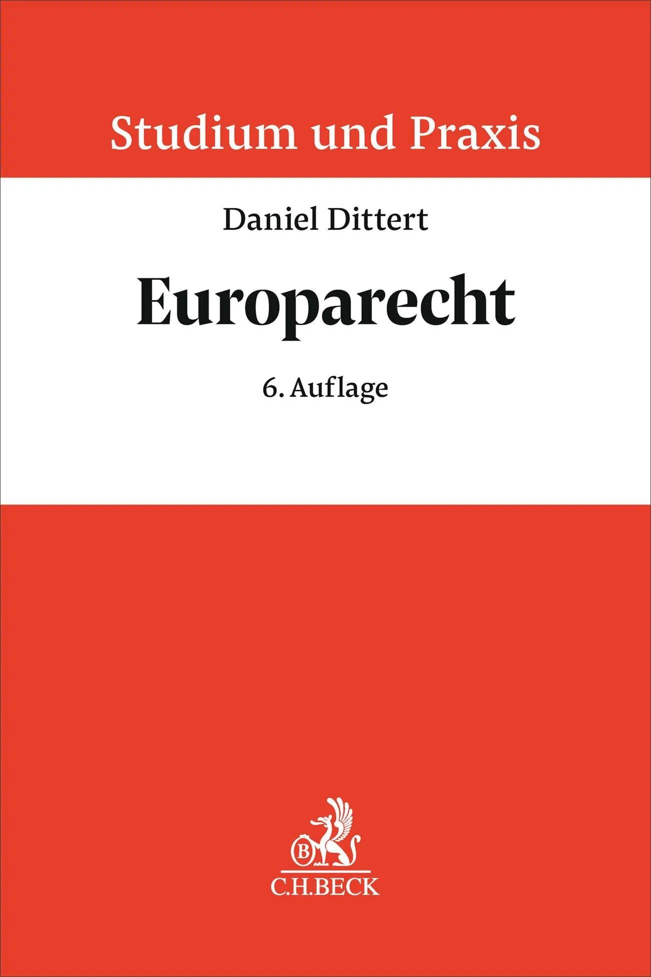 Cover: Europarecht (Taschenbuch) von Daniel Dittert
