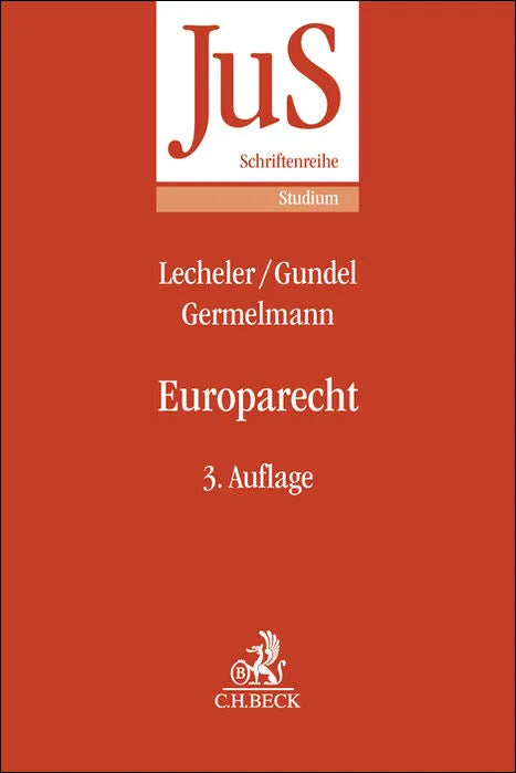 Buchcover von 'Europarecht' - Taschenbuch von Helmut Lecheler