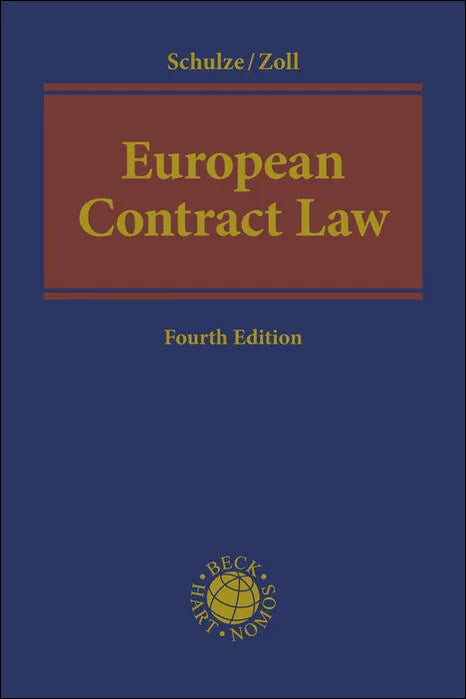 Buchcover von 'European Contract Law' - Gebundene Ausgabe von Reiner Schulze