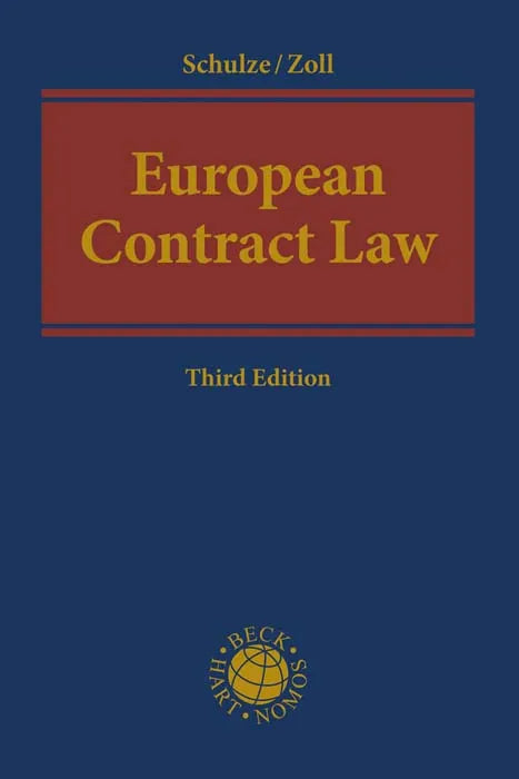 Buchcover von 'European Contract Law' - Gebundene Ausgabe von Reiner Schulze