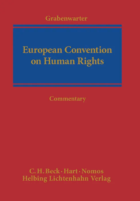 Buchcover von 'European Convention on Human Rights. ECHR' - Gebundene Ausgabe von Christoph Grabenwarter