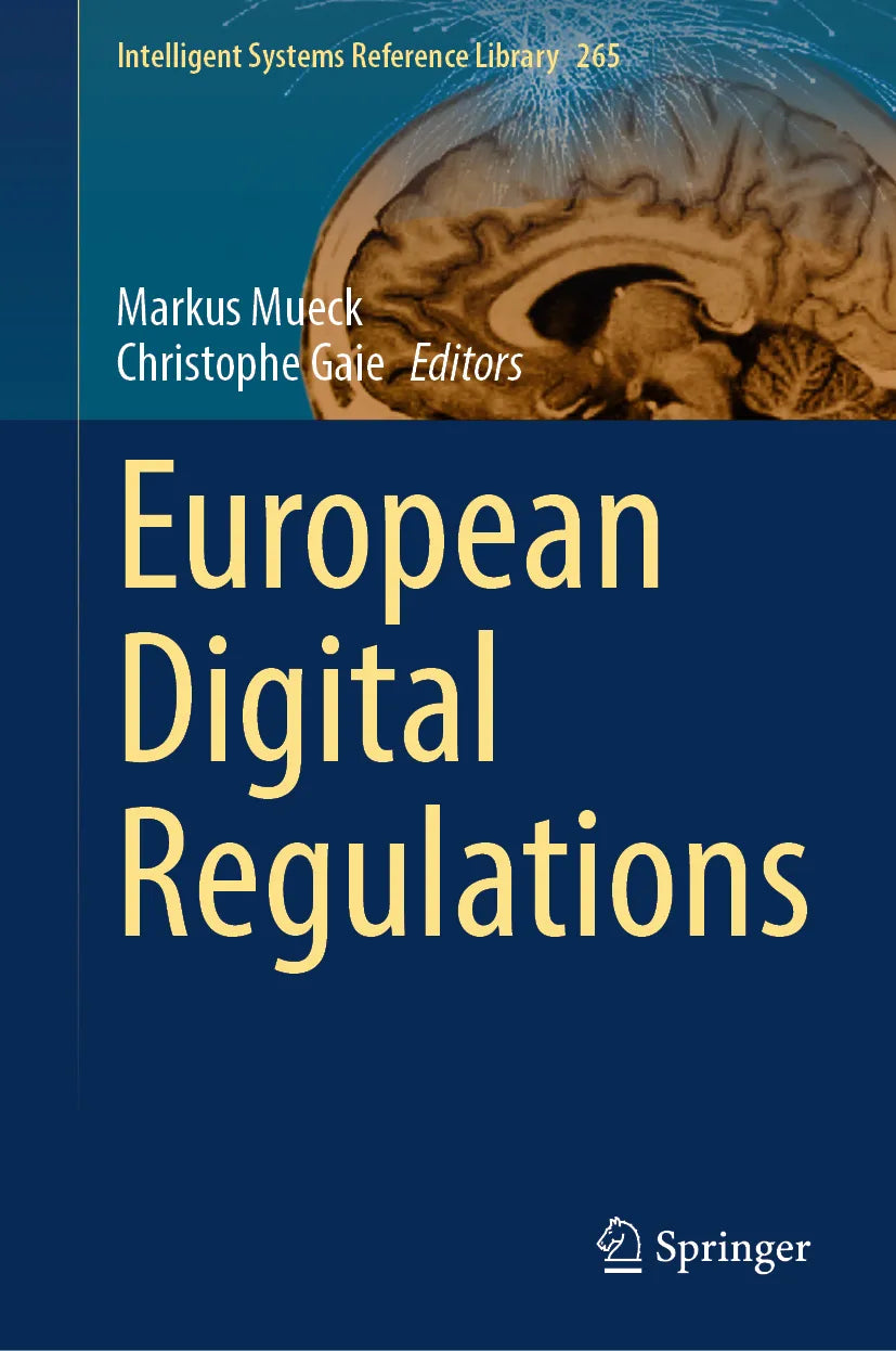 Cover: European Digital Regulations (E-Book)