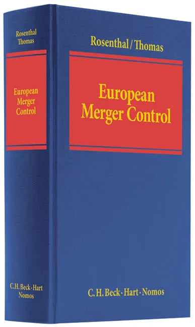 Buchcover von 'European Merger Control' - Gebundene Ausgabe von Michael Rosenthal