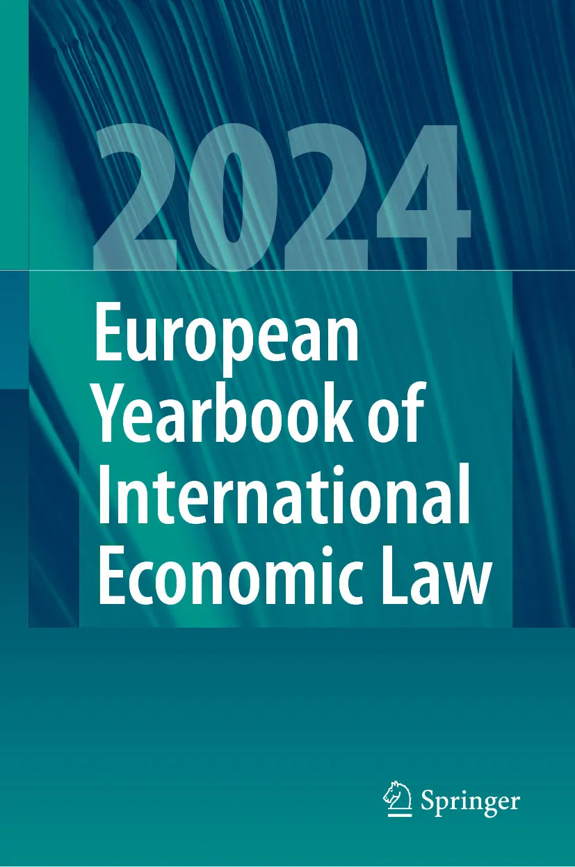 Cover: European Yearbook of International Economic Law 2024 (E-Book)