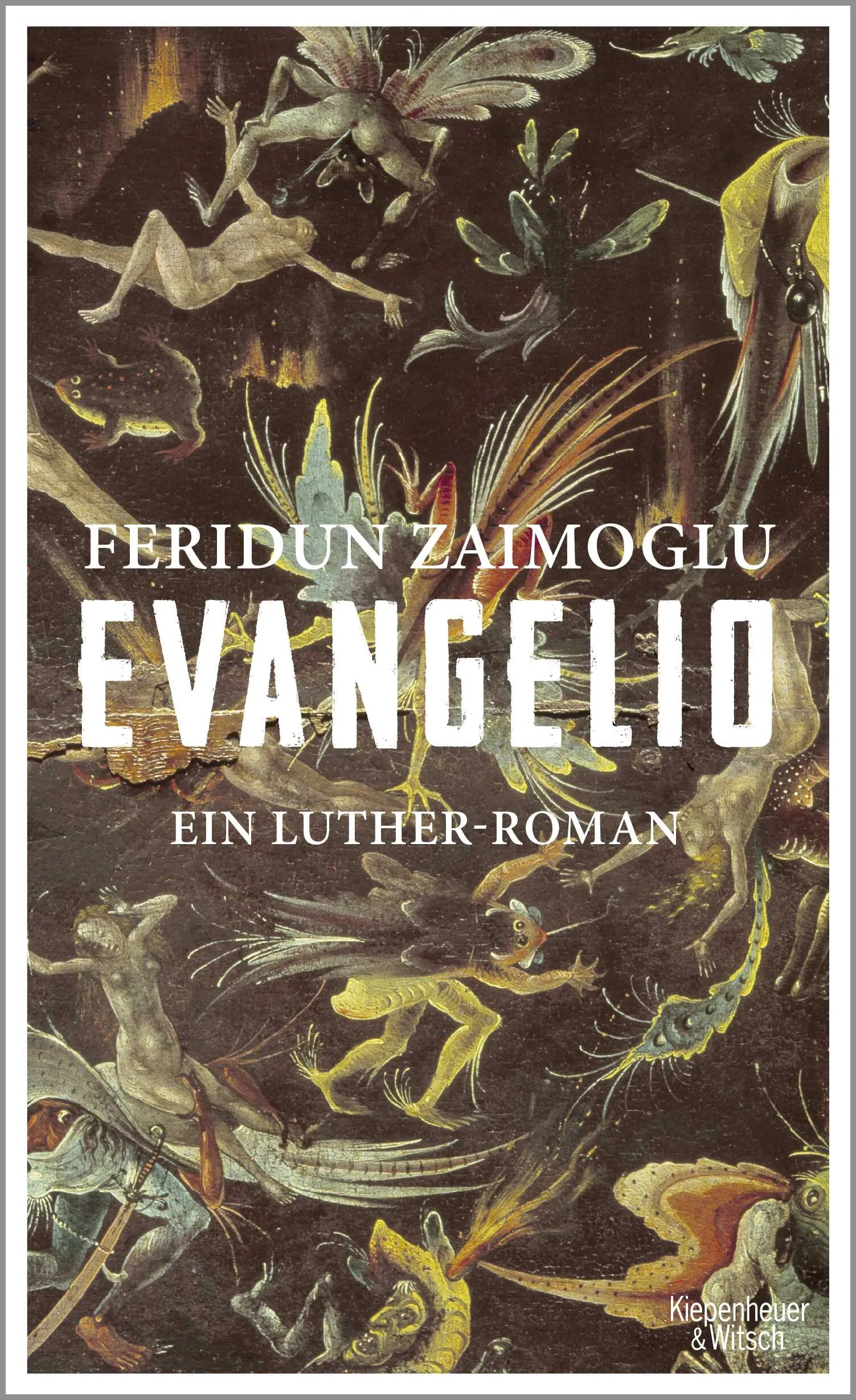 Buchcover von 'Evangelio' - Gebundene Ausgabe von Feridun Zaimoglu