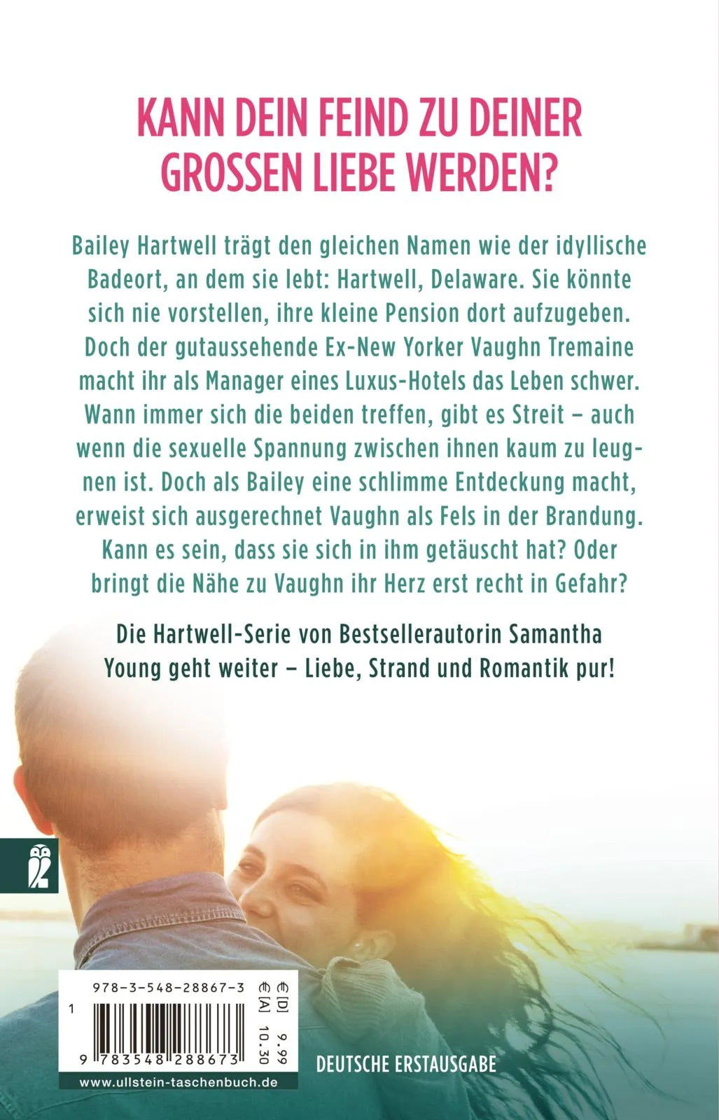 Buchrückseite von 'Every Little Thing - Mehr als nur ein Sommer' mit Klappentext - Taschenbuch