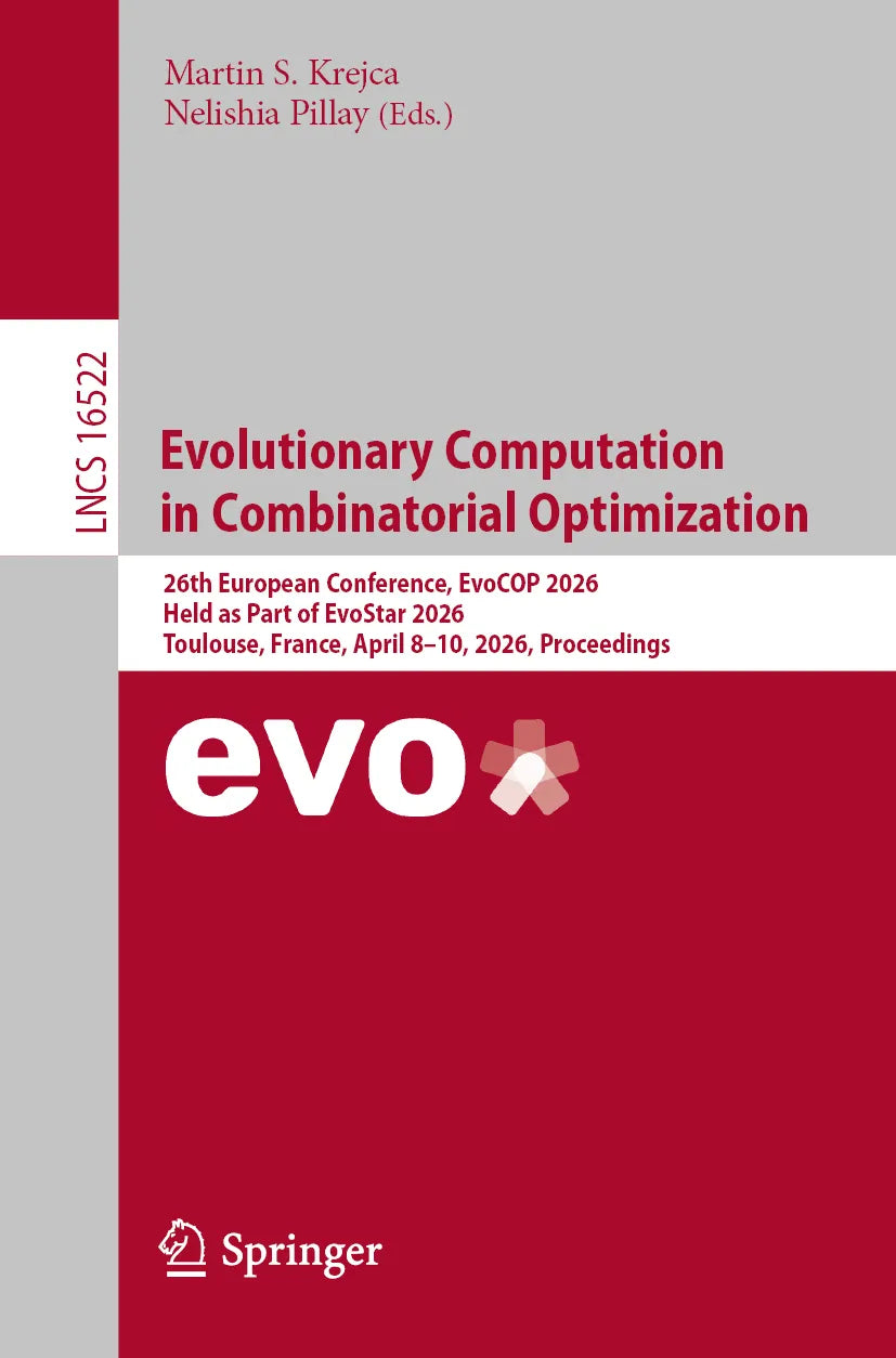 Cover: Evolutionary Computation in Combinatorial Optimization (E-Book)