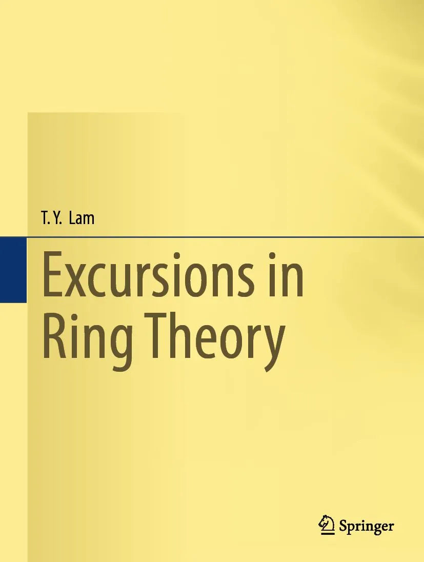 Cover: Excursions in Ring Theory (E-Book) von T. Y. Lam