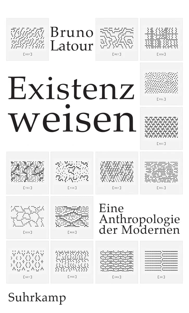 Buchcover von 'Existenzweisen' - Taschenbuch von Bruno Latour