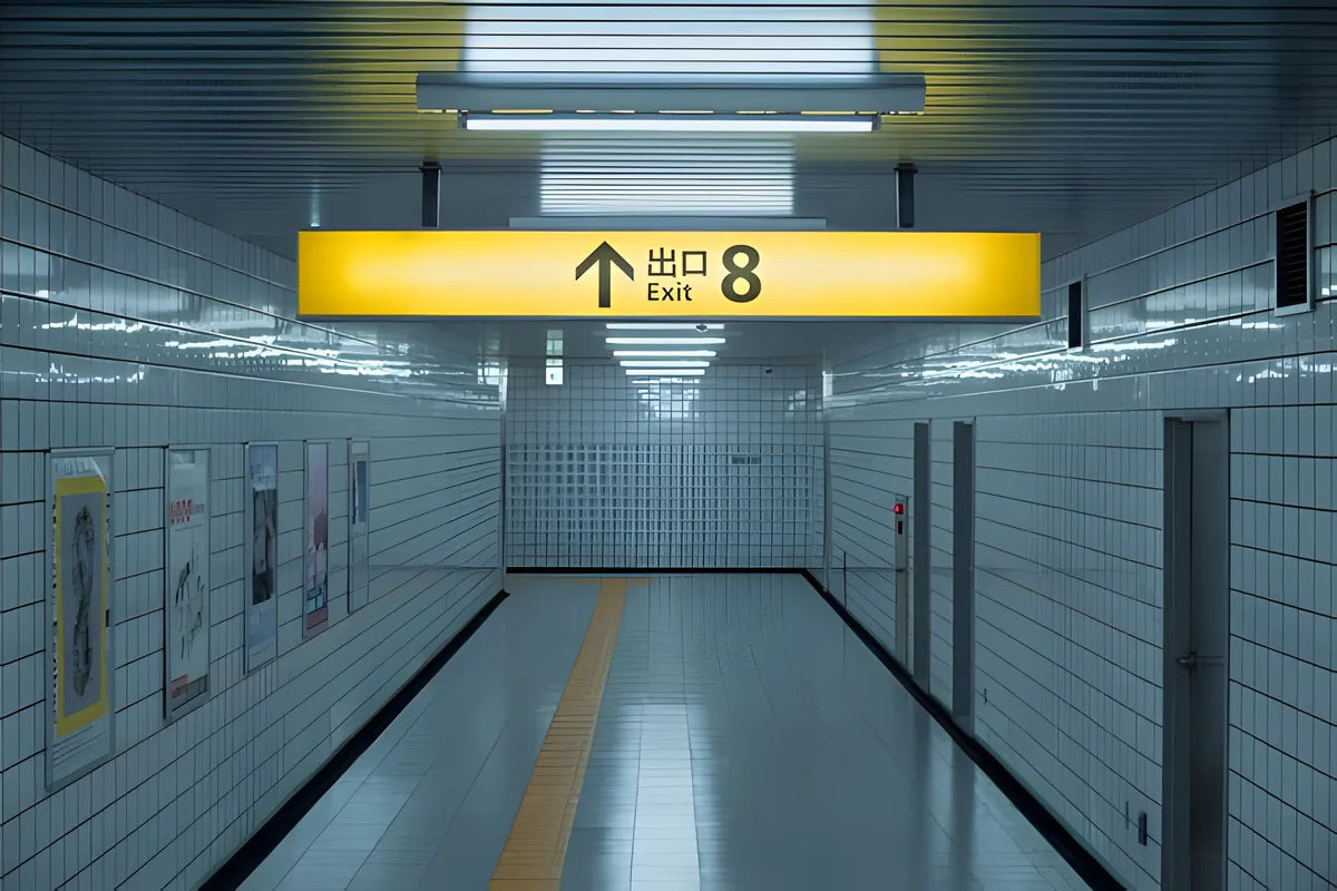 Filmszene 5 aus Exit 8 – Blu-ray. Regie: Genki Kawamura