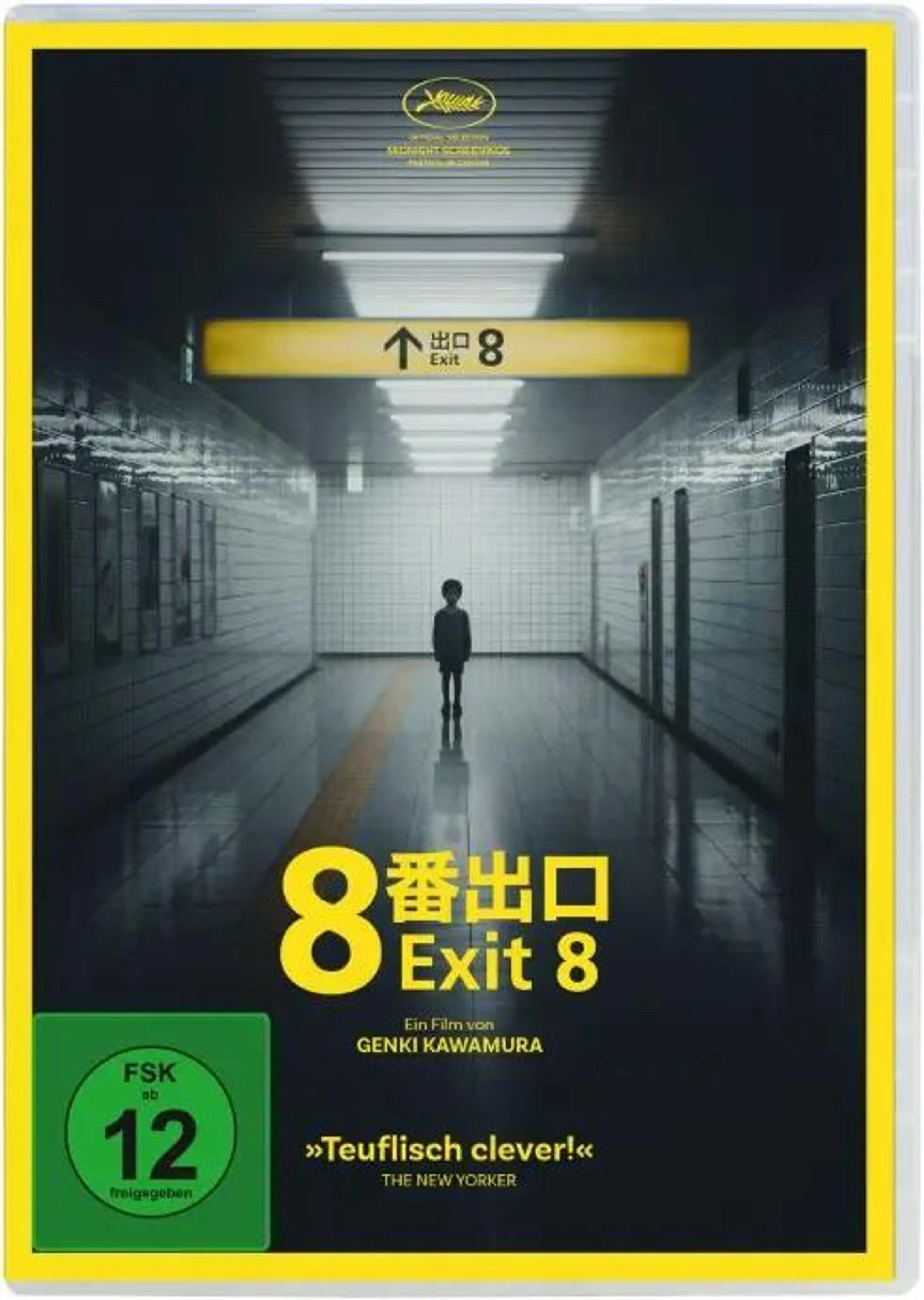 DVD-Cover: Exit 8. Regie: Genki Kawamura