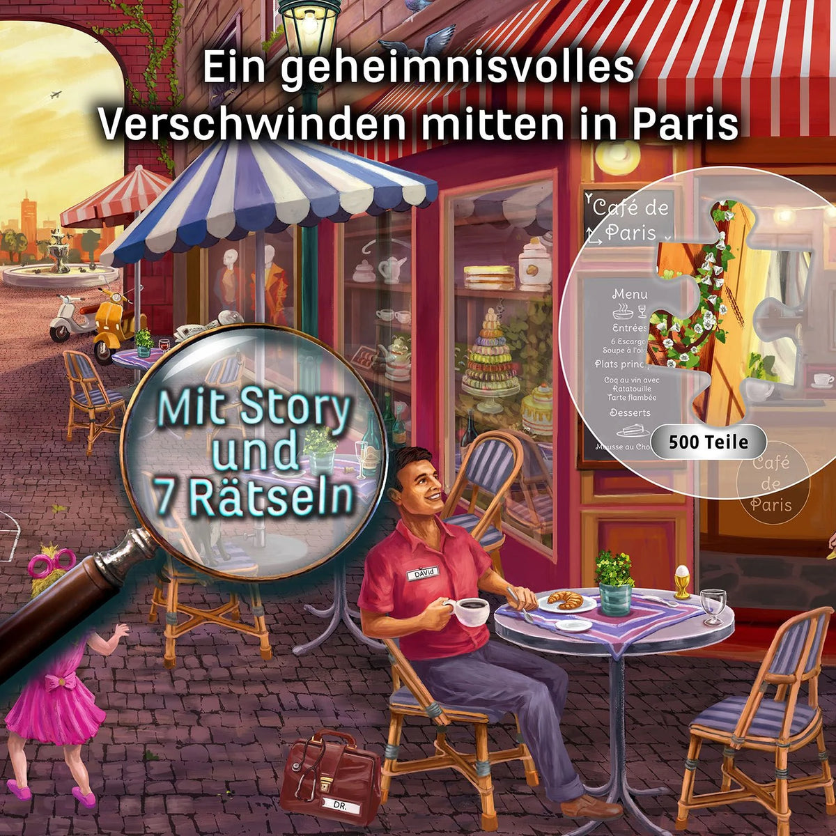 EXIT® - Das Puzzle: Der Auftrag "Paris" – Ansicht