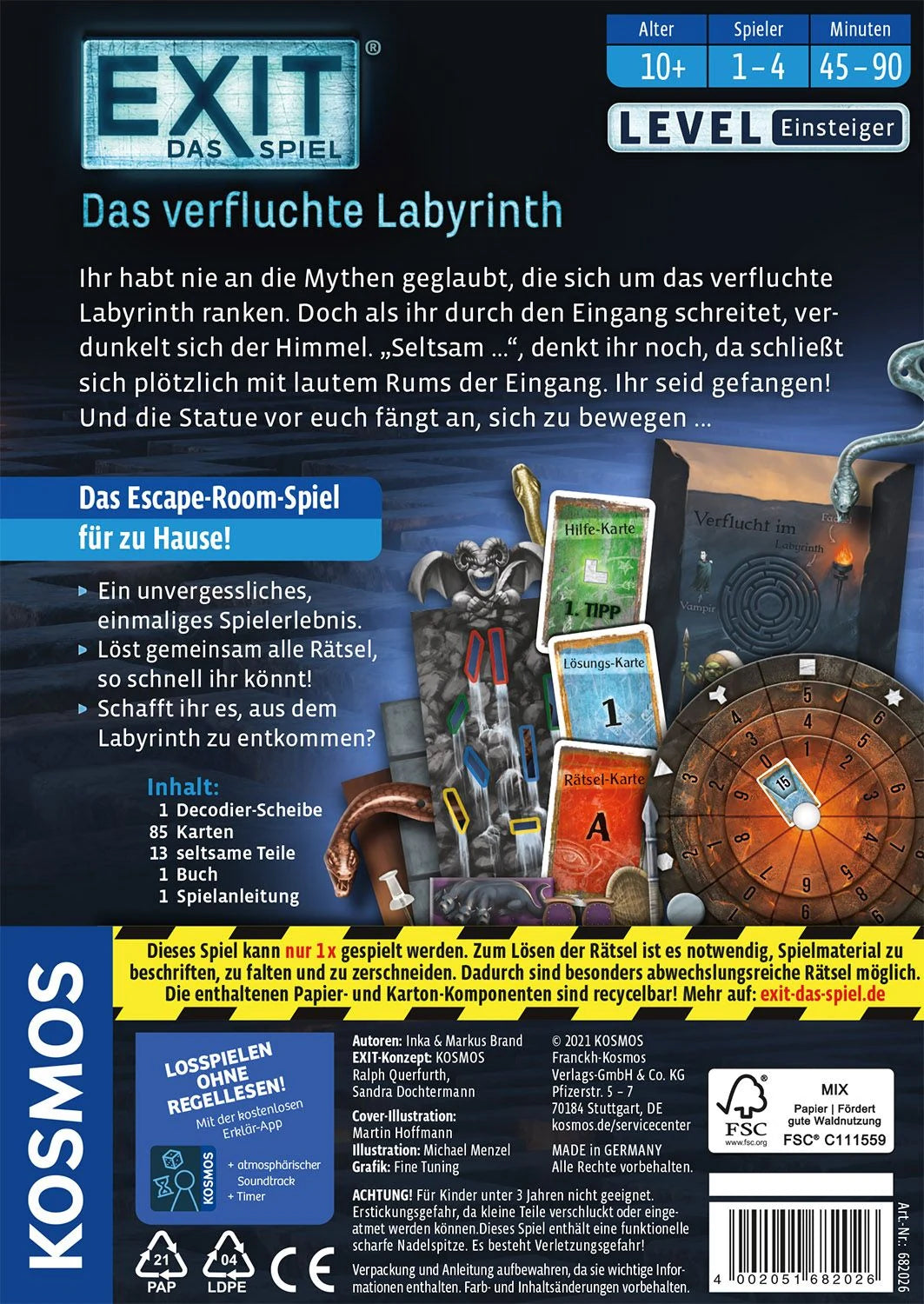 EXIT® Das verfluchte Labyrinth (E) – Ansicht