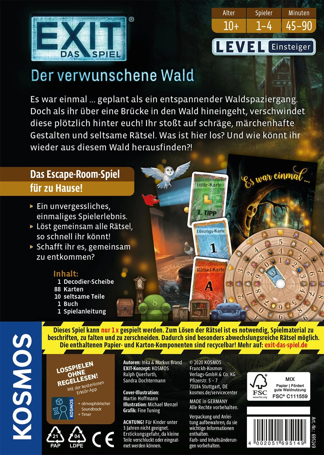 EXIT® Der verwunschene Wald (E) – Ansicht