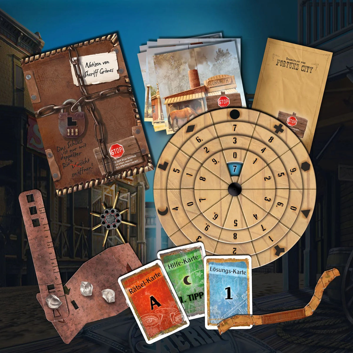 EXIT® Die Entführung in Fortune City (F) – Ansicht