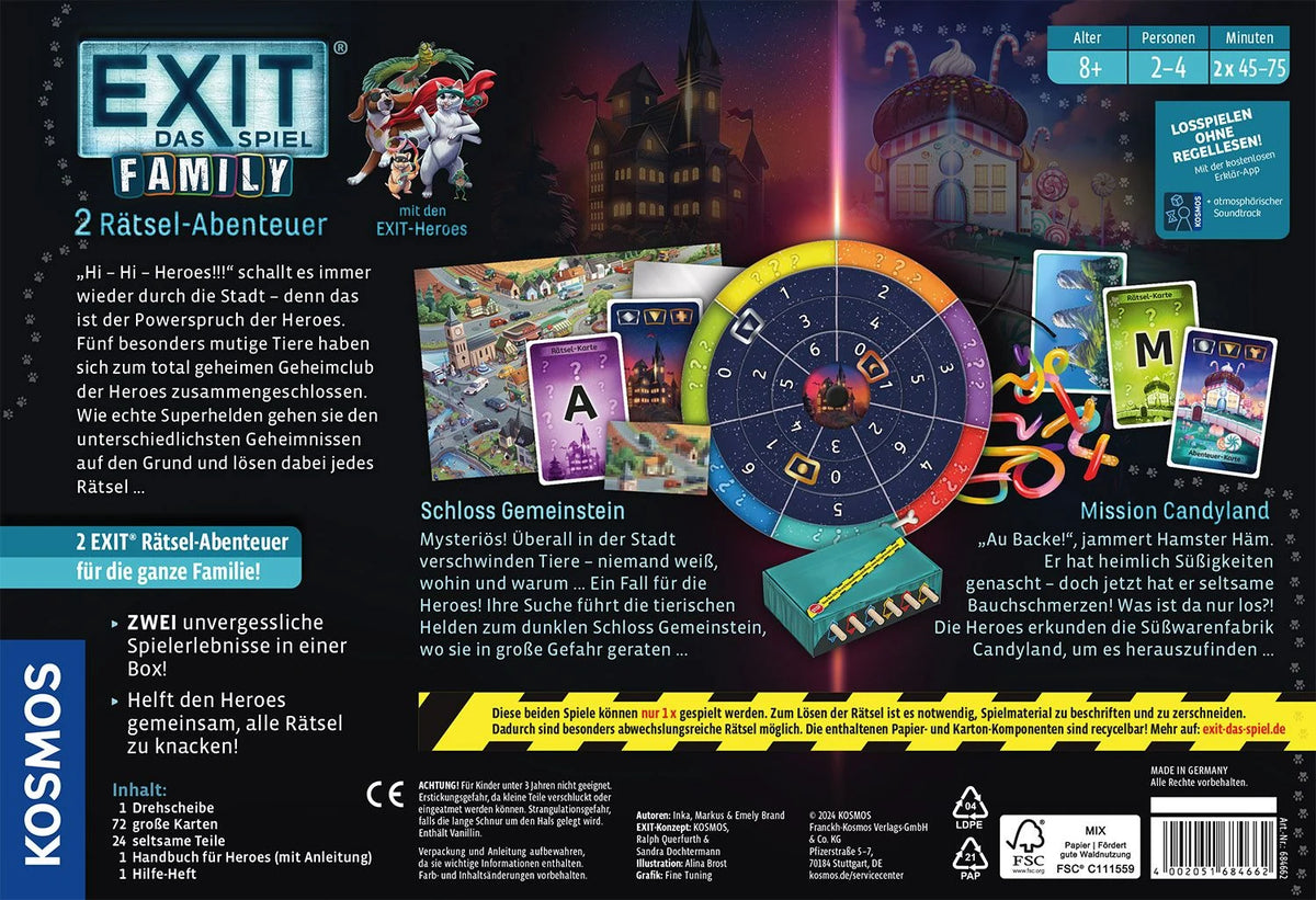 EXIT® Family Schloss Gemeinstein / Candyland – Ansicht