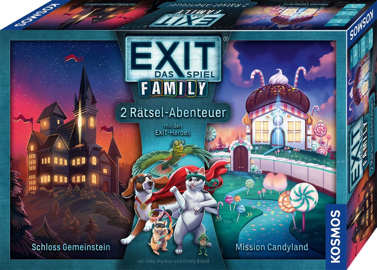 Escape-Spiel: EXIT® Family Schloss Gemeinstein / Candyland