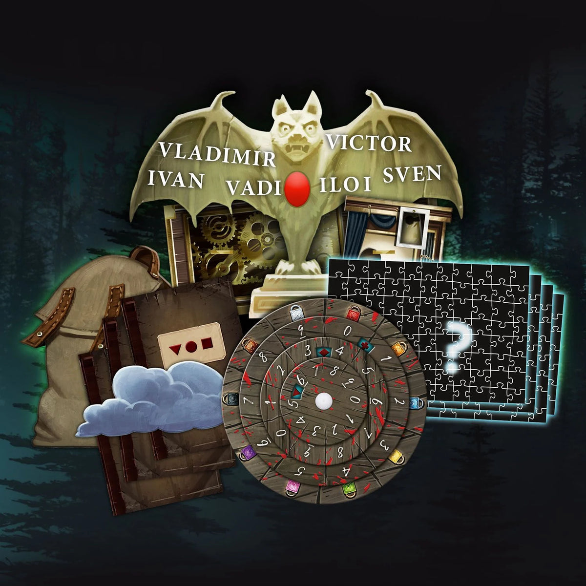 EXIT® Spiel+Puzzle Das dunkle Schloss (E) – Ansicht