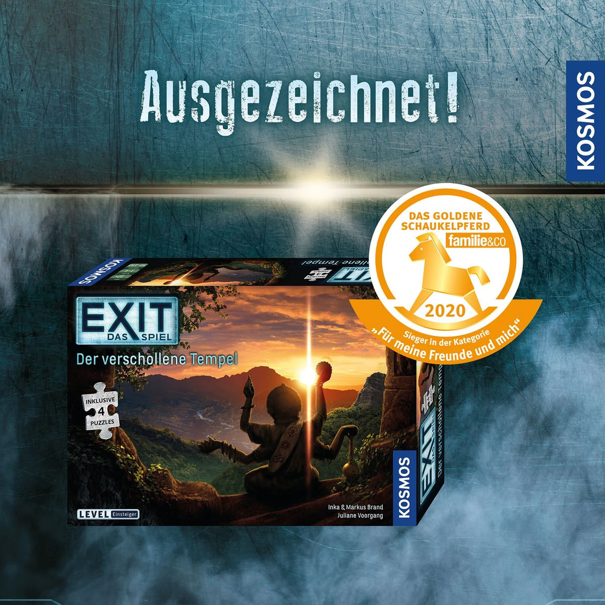 EXIT® Spiel+Puzzle Der verschollene Tempel (E) – Ansicht