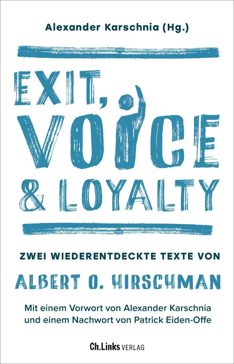 Cover: Exit, Voice & Loyalty (E-Book) von Alexander Karschnia