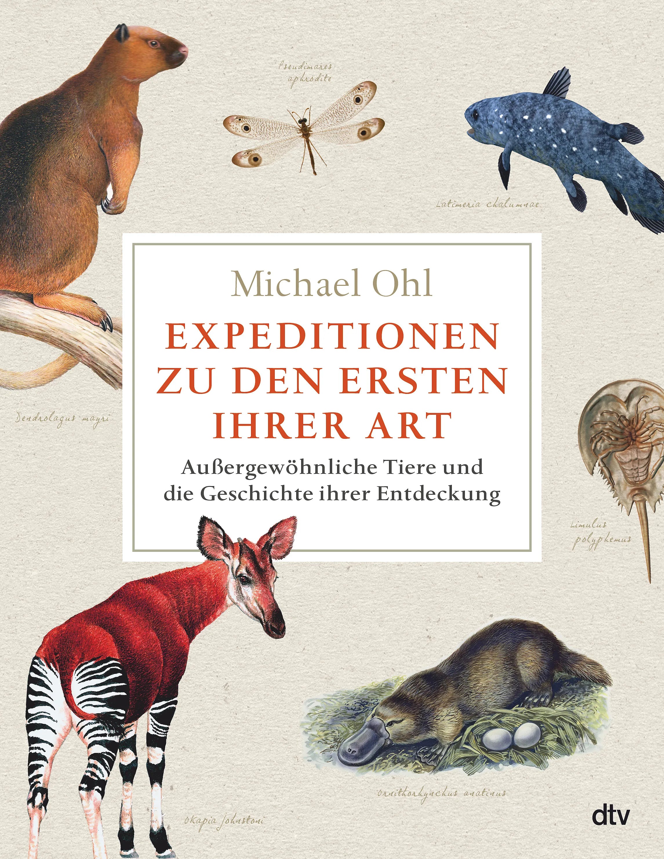 Buchcover von 'Expeditionen zu den Ersten ihrer Art' - Gebundene Ausgabe von Michael Ohl