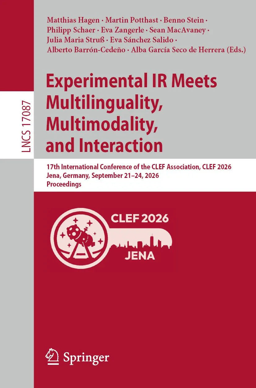Cover: Experimental IR Meets Multilinguality, Multimodality, and Interaction (E-Book) von Matthias Hagen