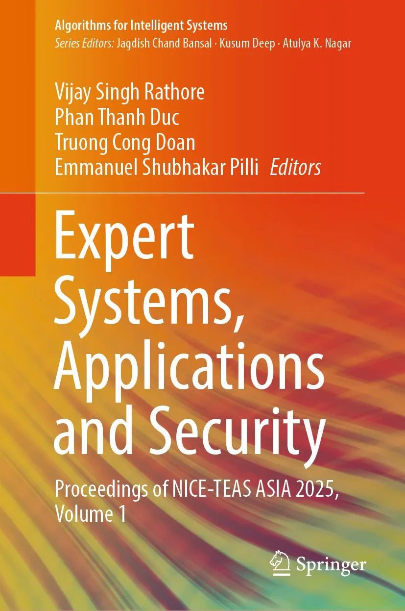 Cover: Expert Systems, Applications and Security (E-Book) von Vijay Singh Rathore