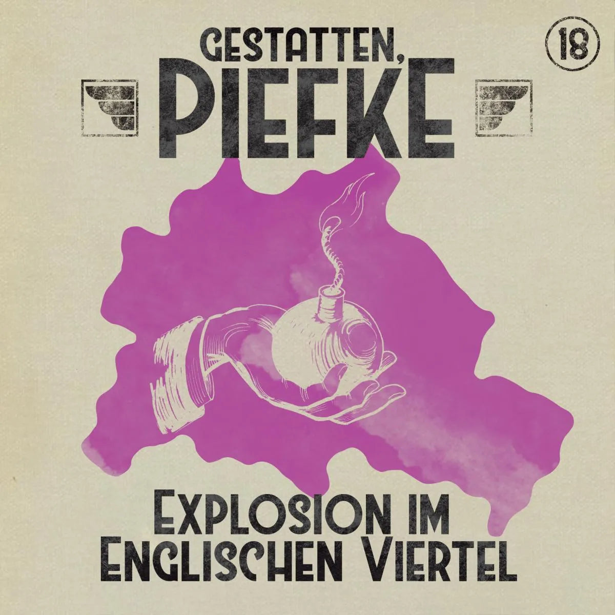 Cover: Explosion im Englischen Viertel (Hörbuch Download) von Silke Walter