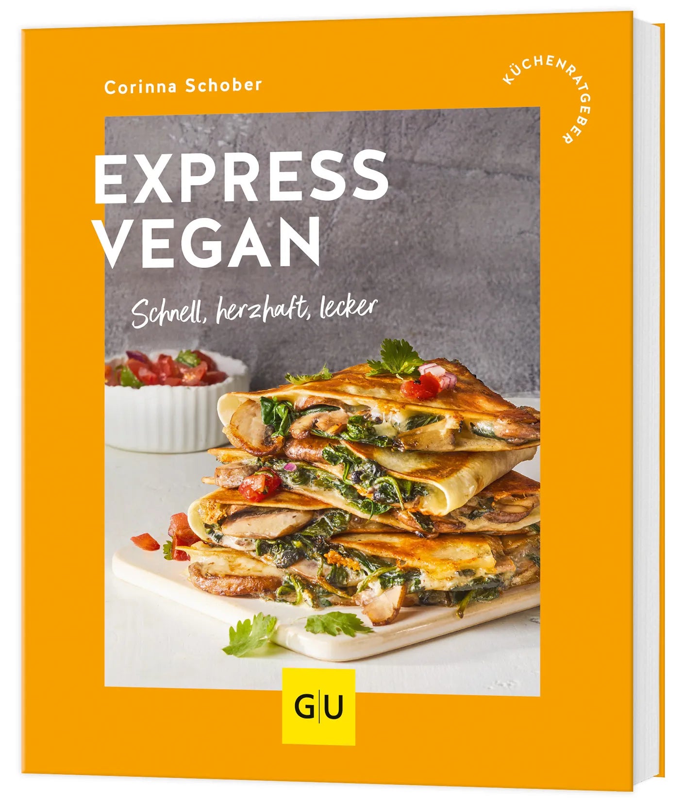 Buchcover von 'Express vegan' - Taschenbuch von Corinna Schober