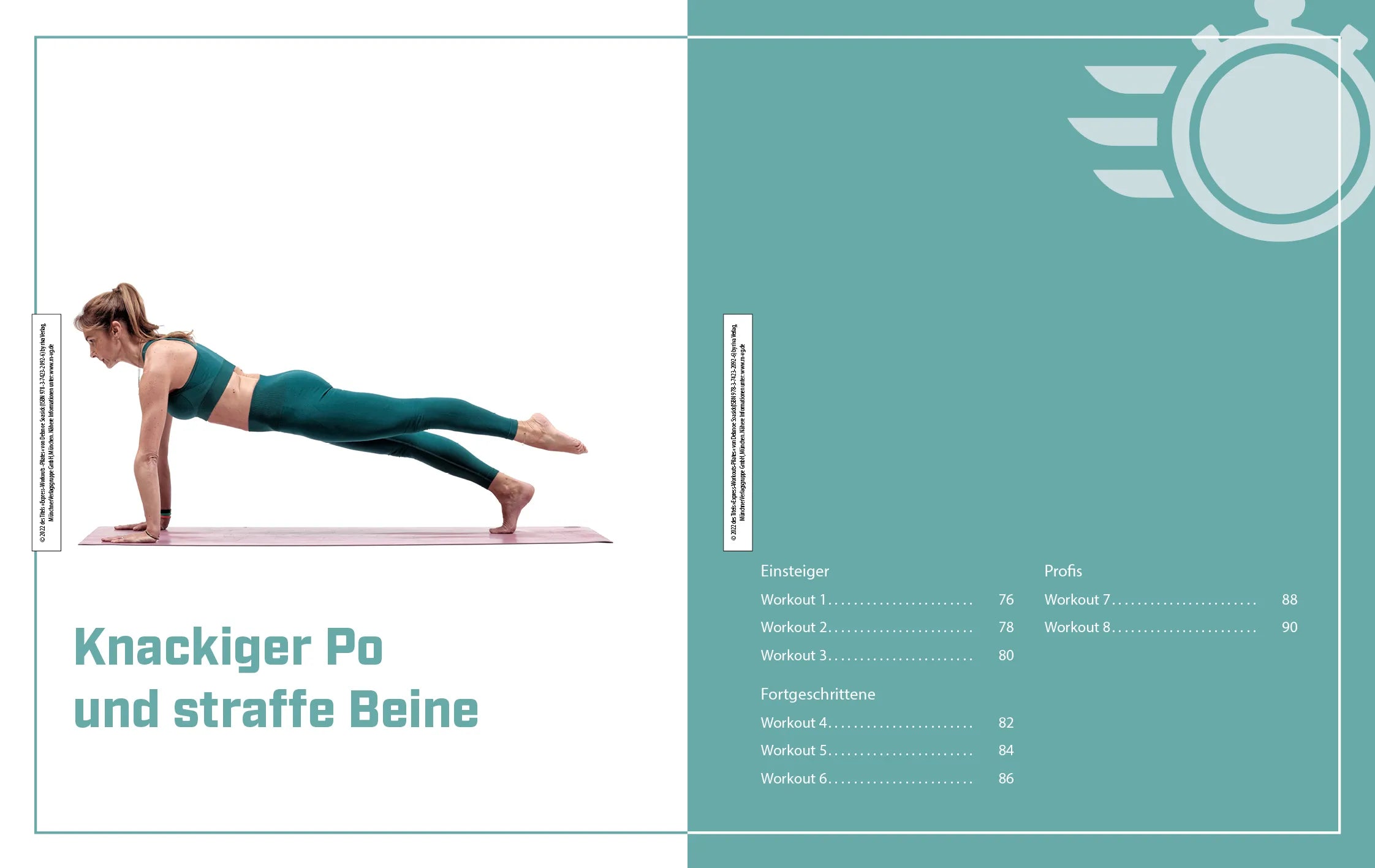 Innenansicht von 'Express-Workouts – Pilates' - Taschenbuch