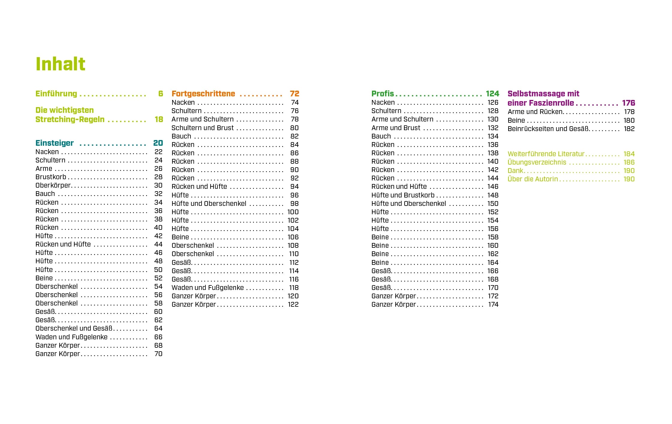 Innenansicht von 'Express-Workouts – Stretching' - Taschenbuch