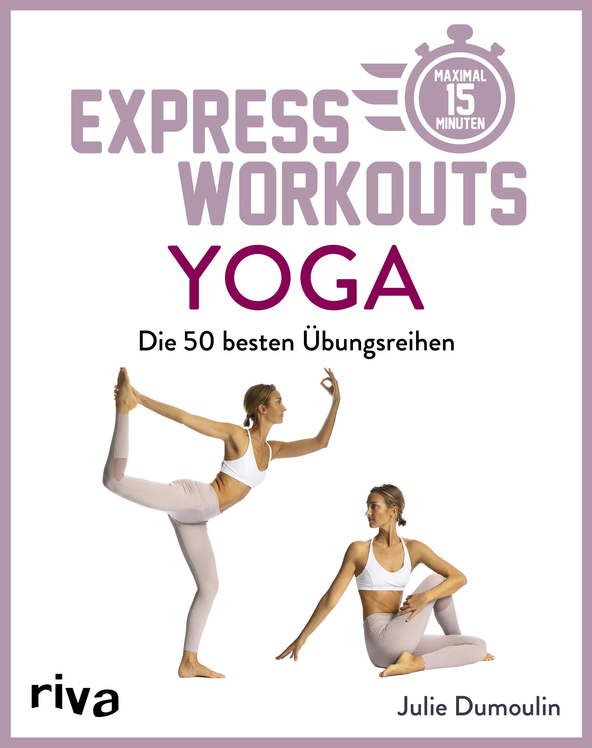 Buchcover von 'Express-Workouts – Yoga' - Taschenbuch von Julie Dumoulin
