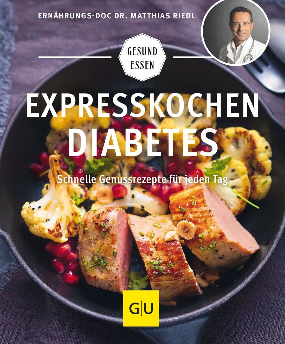 Cover: Expresskochen Diabetes (Paperback) von Matthias Riedl